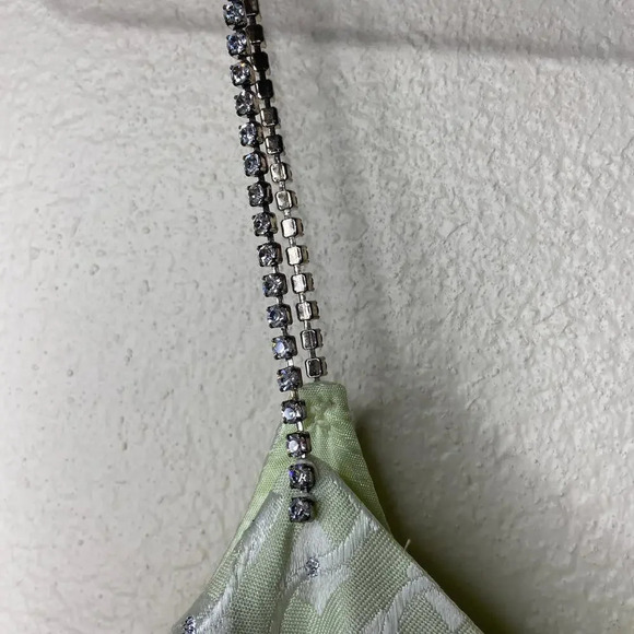 Vintage‎ Y2K Scott  McClintock Green Prom Dress 12 - Picture 4 of 12